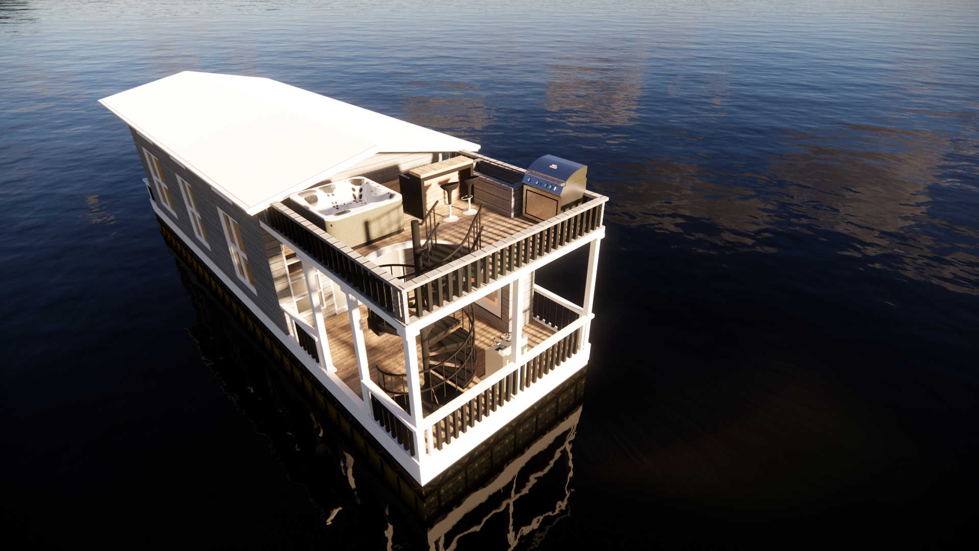 The American Houseboat-Zion Model