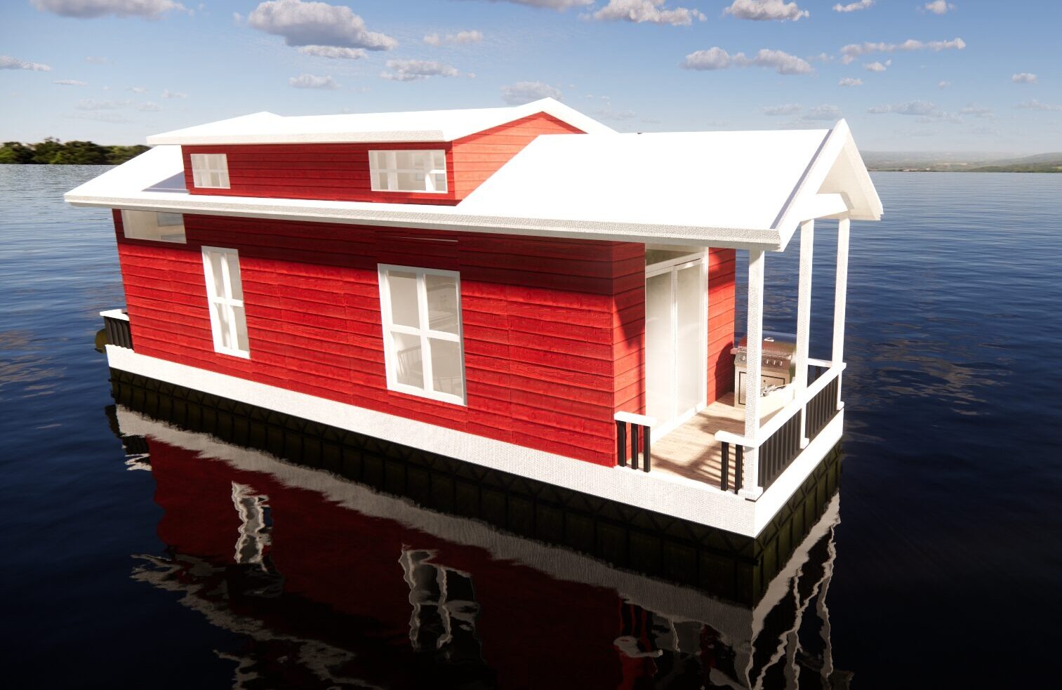 The American Houseboat-Yellowstone Model